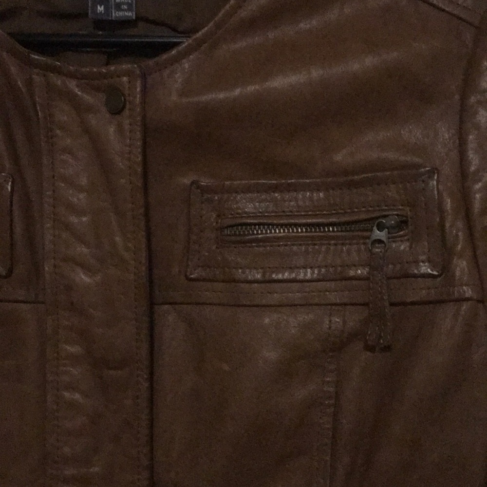 Vince Learher Jacket - image 3
